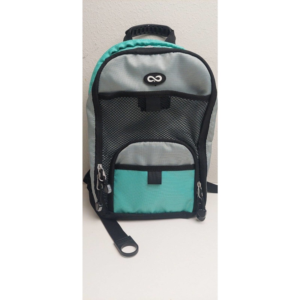 Moog Mini Backpack Black/Teal with Padded Straps
